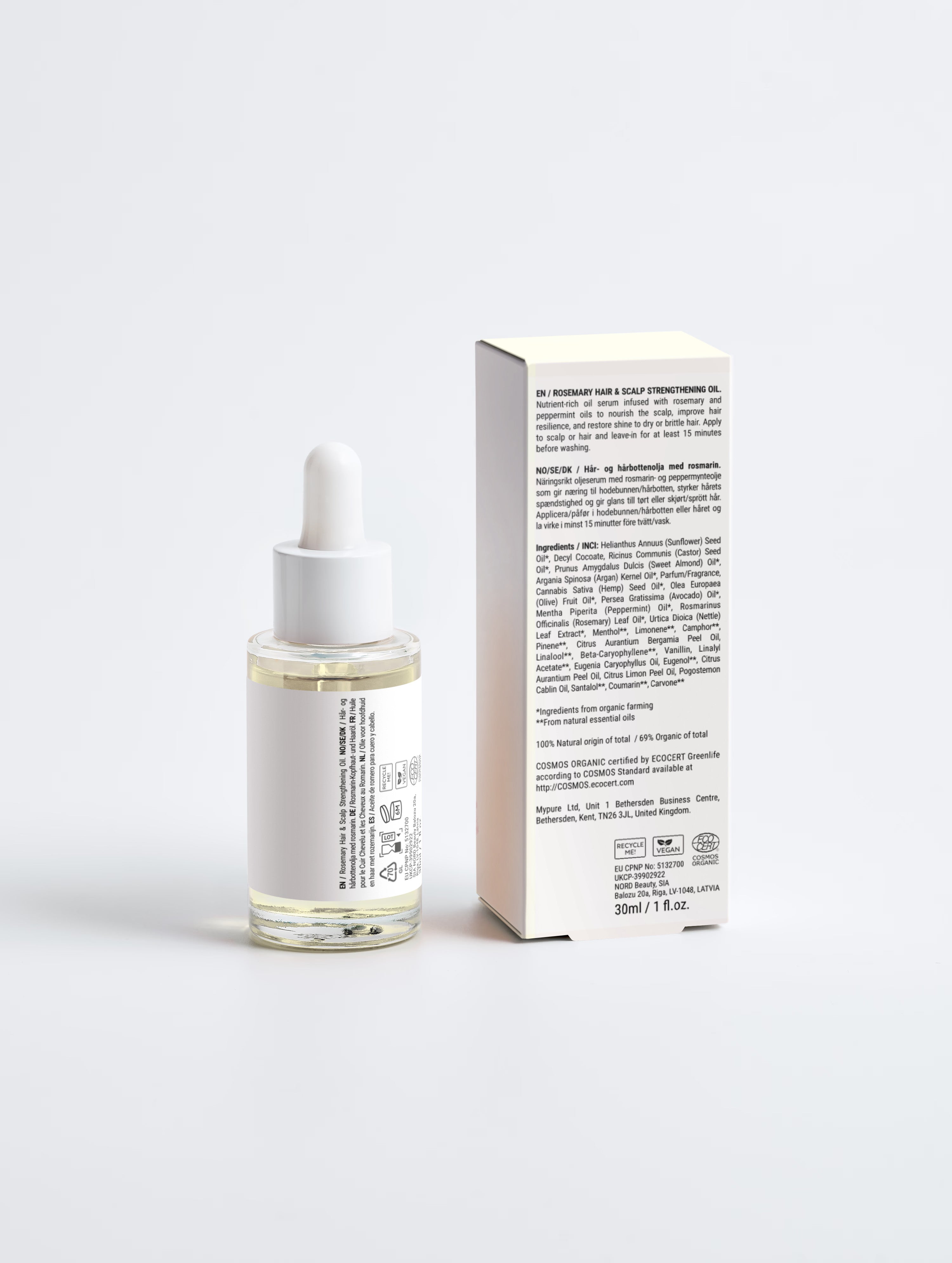 Rosemary Hair & Scalp Strengthening Oil